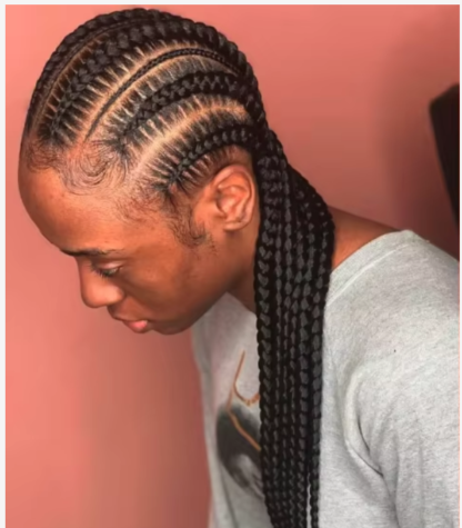 36" Full HD Lace ~ Flat Duo Cornrow Braids (Comes In 4 Colors) - Image 8