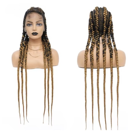 36" Full HD Lace ~ Flat Duo Cornrow Braids (Comes In 4 Colors) - Image 10