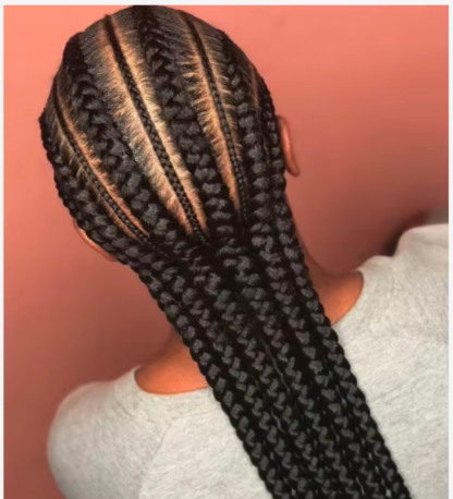 36" Full HD Lace ~ Flat Duo Cornrow Braids (Comes In 4 Colors) - Image 16