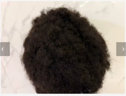 {100% Human Hair}  8” Kinky Curly Afro Lace Front Wig – 200% Density, Natural Hairline, 7 Stunning Colors - Image 15