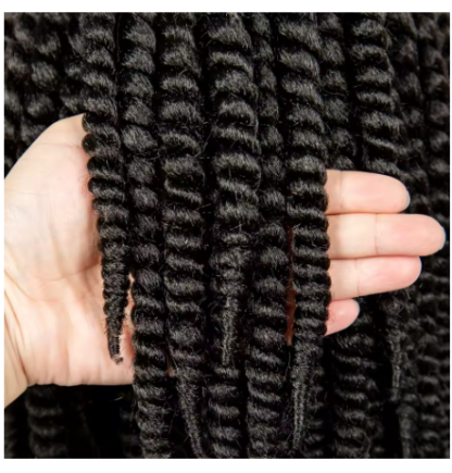 Crochet Havana Twisted Mambo Braided Wig With Baby Hair ~ Full Lace {4 COLORS} - Image 11