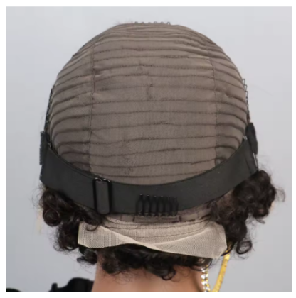 Afro Puff Kinky Curly 13x4 Lace Frontal Braided Wig – Luxury Human Hair, Pre-Braided & Ultra Natural - Image 6