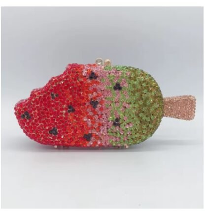 "Ice Cream" Shaped Diamonds Evening Clutch Bags - Image 12