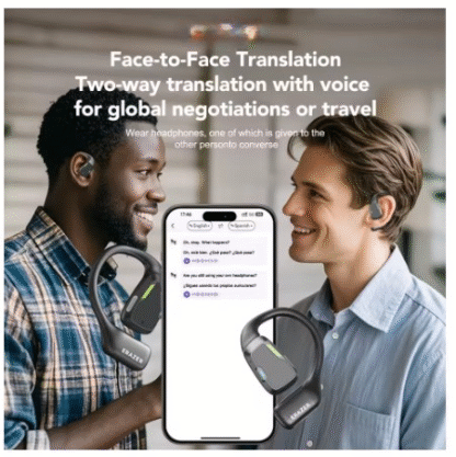 AI TECH "135 Languages Translator Ear Buds" ~ ALWAYS BE IN THE KNOW!!  Nail Shops... Restaurants... Friends... Meetings AND STRANGERS... - Image 14
