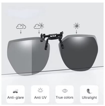 Fashionable Polarized Myopia Clip Driver's Goggles Night Vision ~ UV Resistant Sunglasses - Image 10