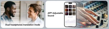AI TECH "135 Languages Translator Ear Buds" ~ ALWAYS BE IN THE KNOW!!  Nail Shops... Restaurants... Friends... Meetings AND STRANGERS... - Image 8